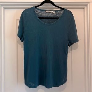 Blue-Green Athleta Tee